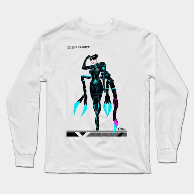 Prototype 01 Long Sleeve T-Shirt by raulovsky